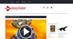 Desktop Screenshot of honeybadgerbattle.com